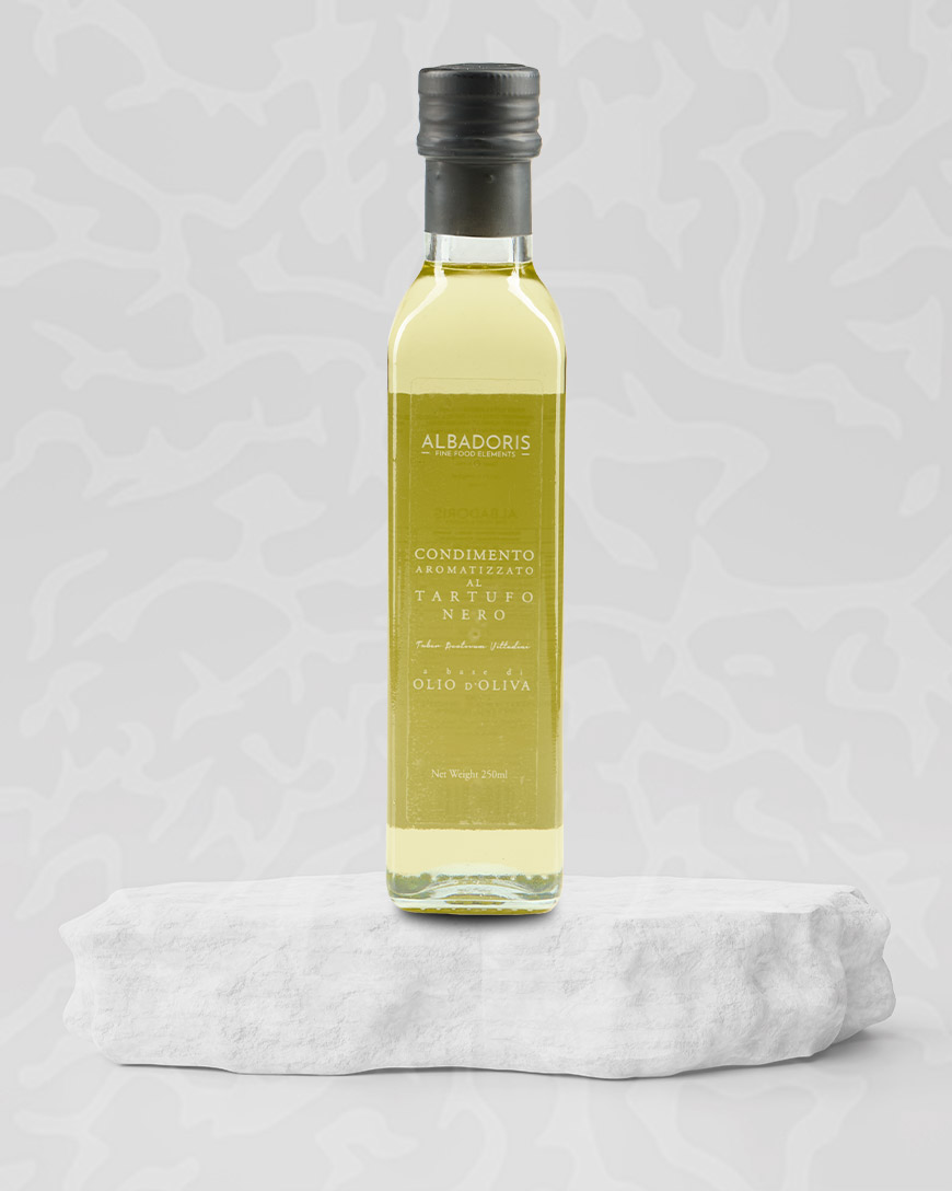 Black Truffle Olive Oil Condiment