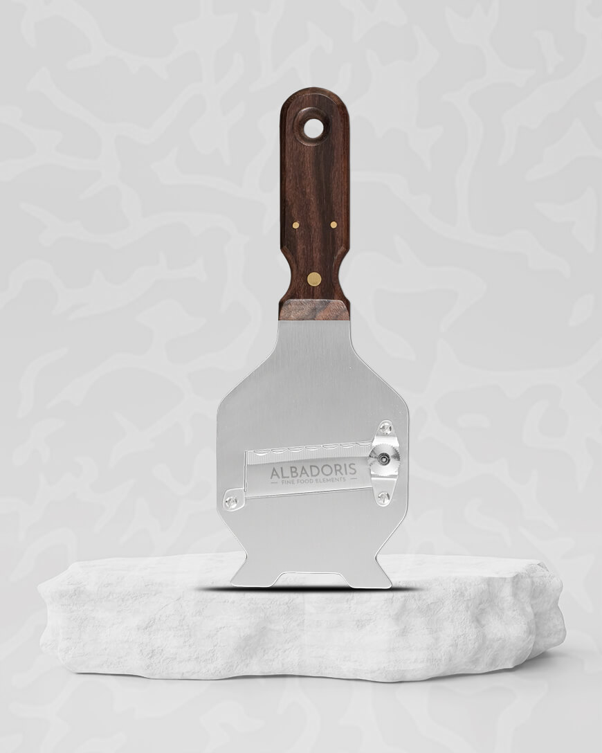 Rosewood Handle Inox Truffle slicer